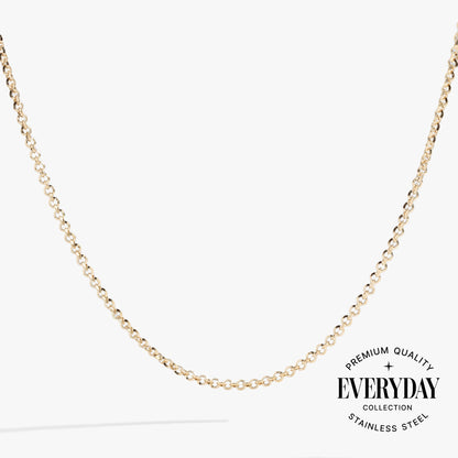 Faceted Rolo Charm & Layering Necklace - Alex and Ani - Front View