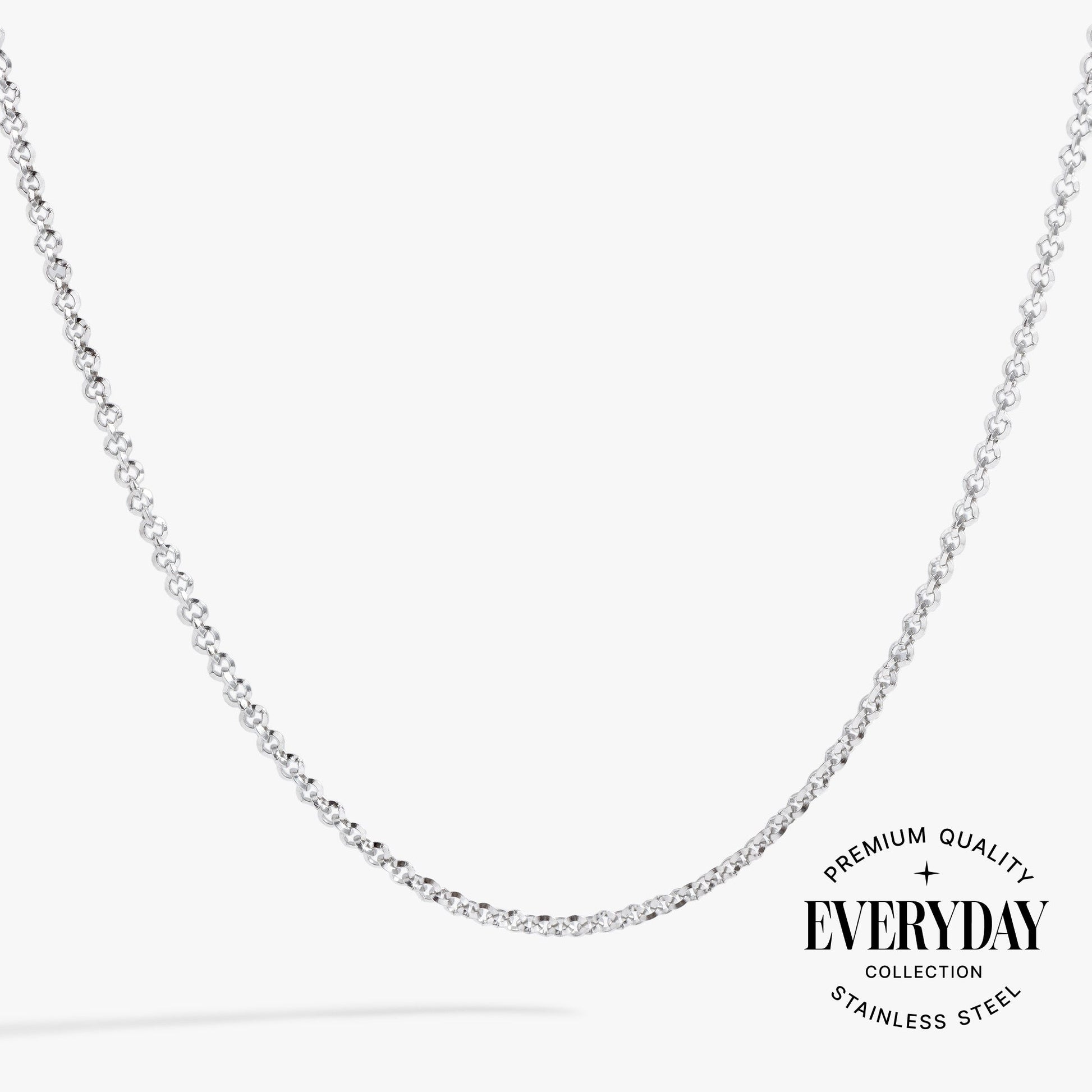 Faceted Rolo Charm & Layering Necklace - Alex and Ani - Back View