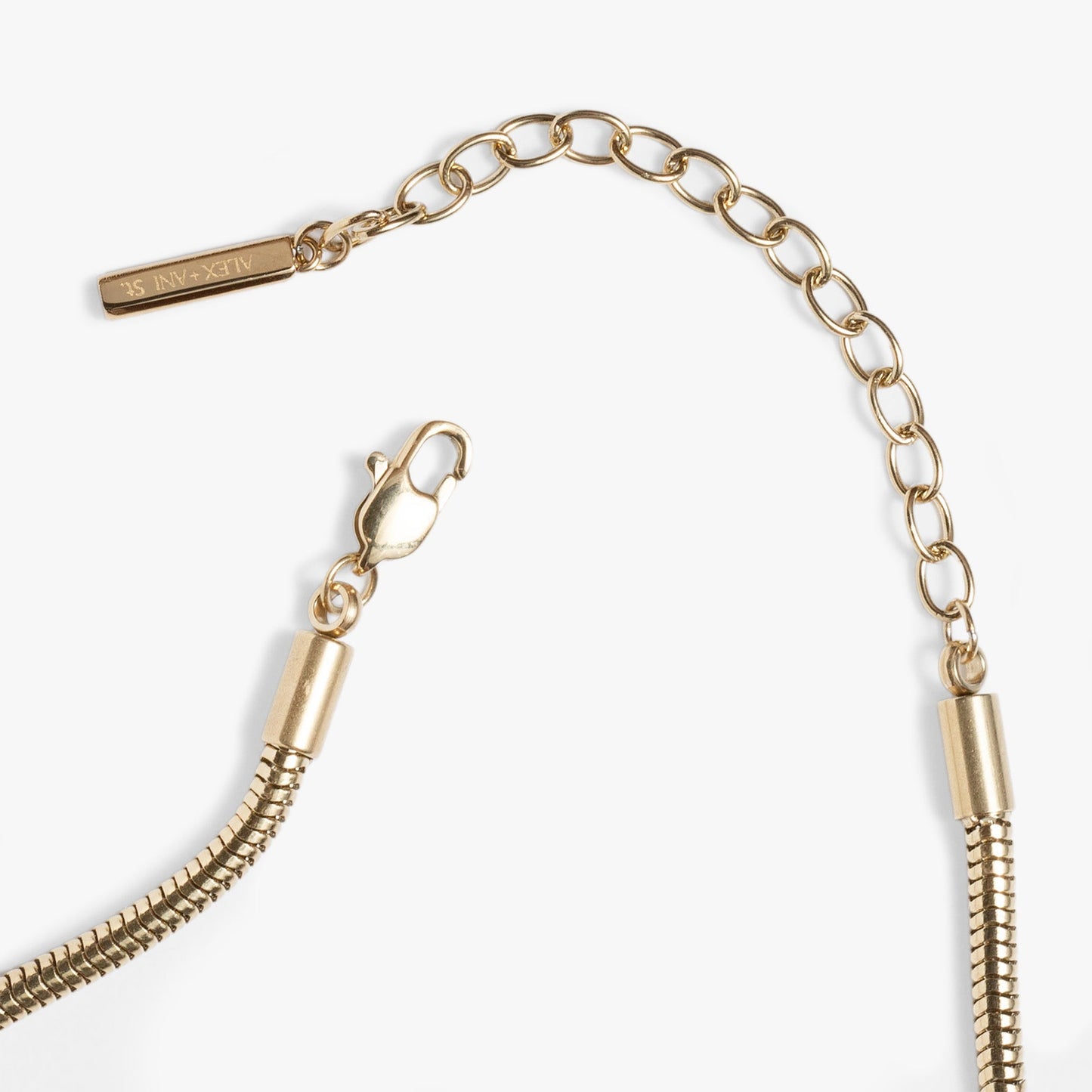 Round Herringbone Charm & Layering Necklace - Alex and Ani