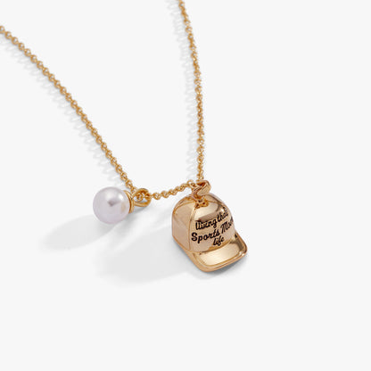 Baseball Charm Necklace - Alex and Ani
