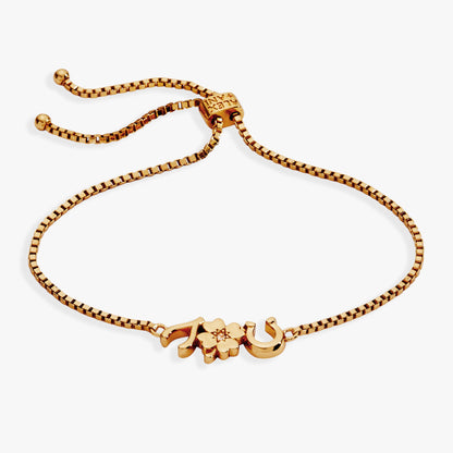 Lucky Symbol Bolo Bracelet - Alex and Ani - Side View