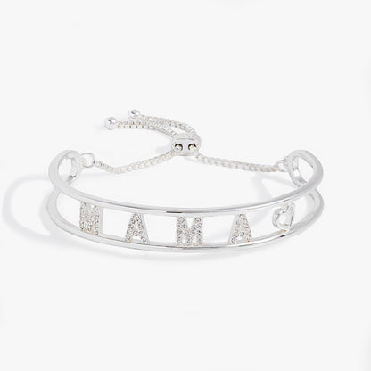 MAMA Bolo Bracelet - Alex and Ani - Front View