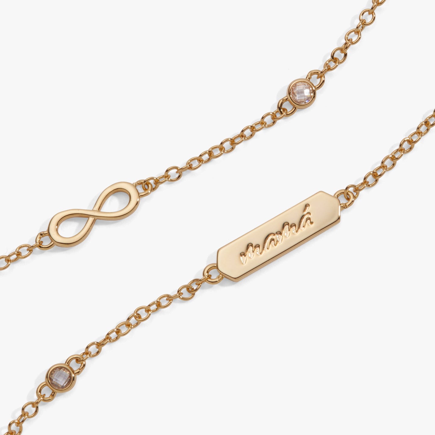 Mamá Infinity Chain Double Strand Bracelet - Alex and Ani