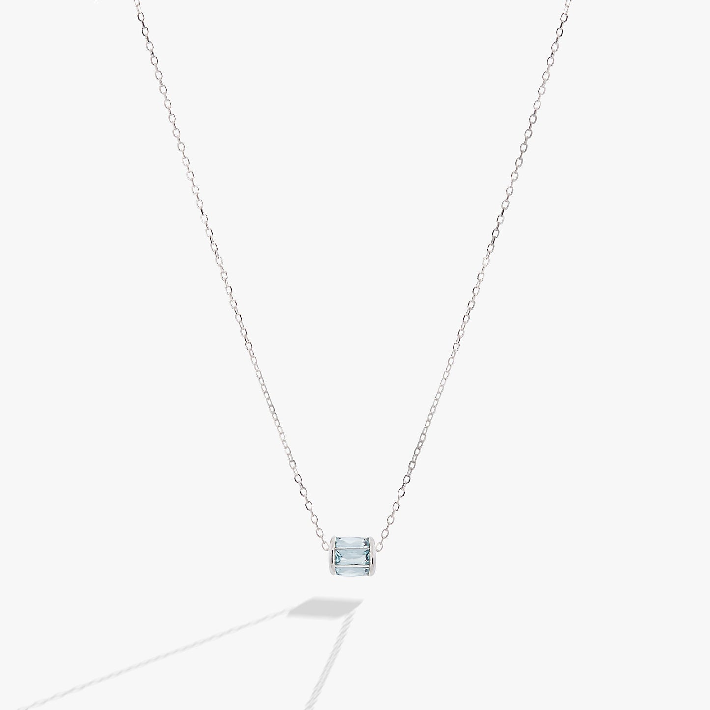 March Birthstone Precious Pendant Necklace - Alex and Ani