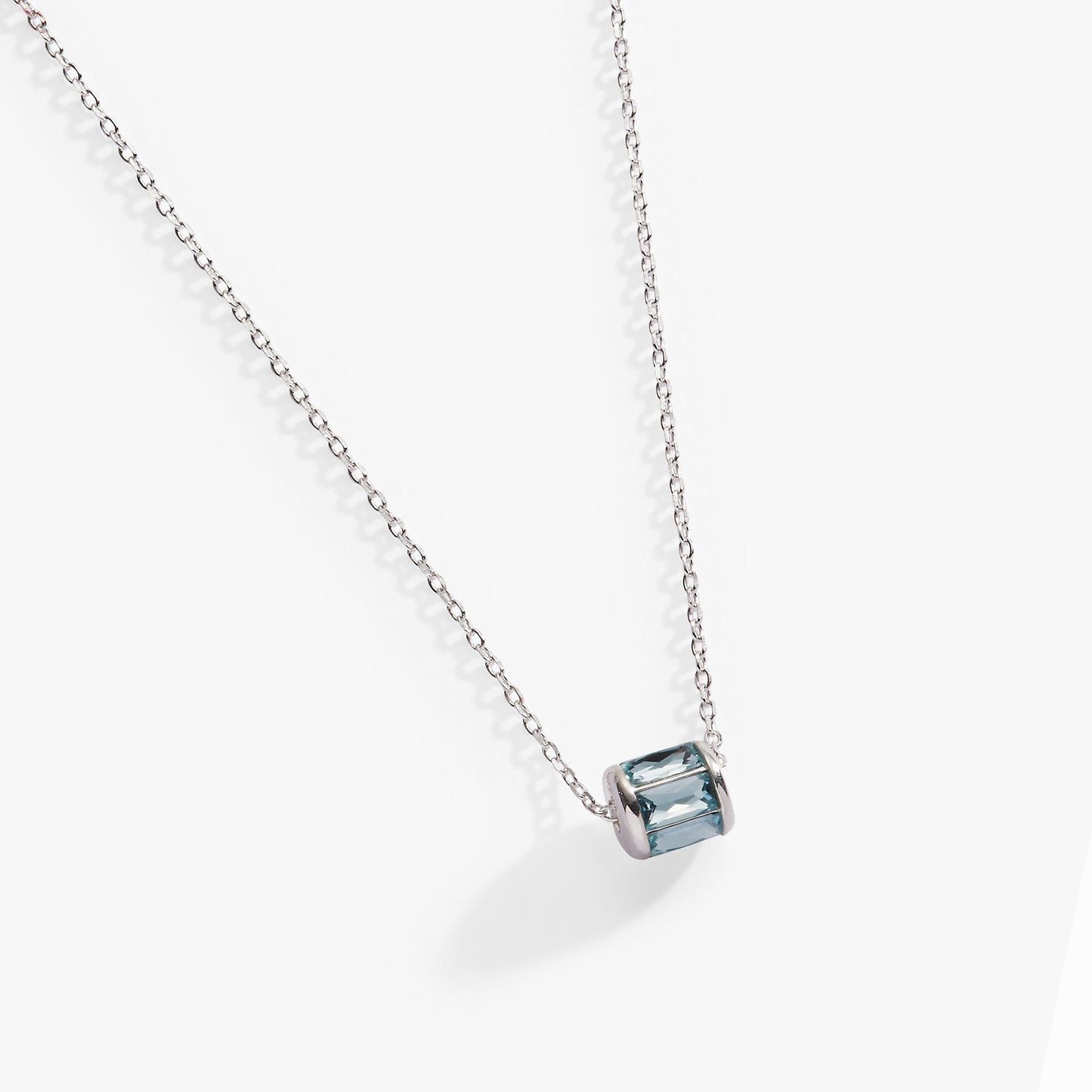 March Birthstone Precious Pendant Necklace - Alex and Ani