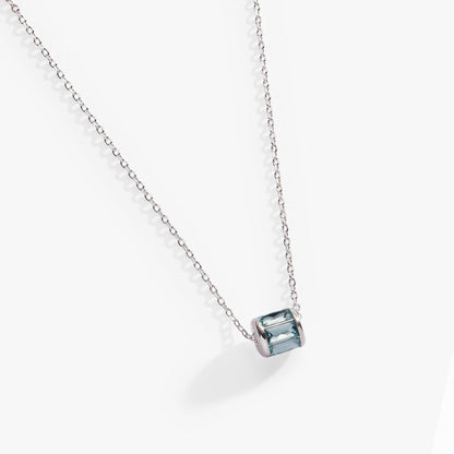 March Birthstone Precious Pendant Necklace - Alex and Ani - Detail View 8