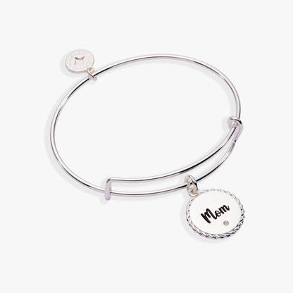 Mom 'Bonded By Love, Connected For Life' Charm Bangle - Alex and Ani - Detail View 4