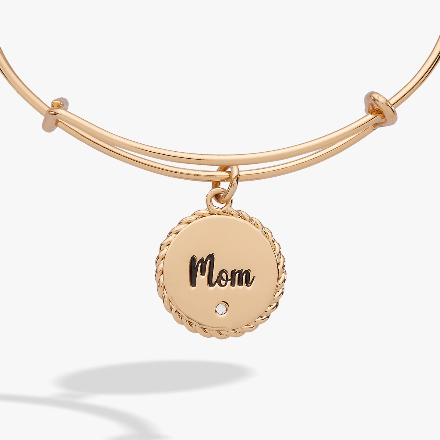 Mom 'Bonded By Love, Connected For Life' Charm Bangle - Alex and Ani