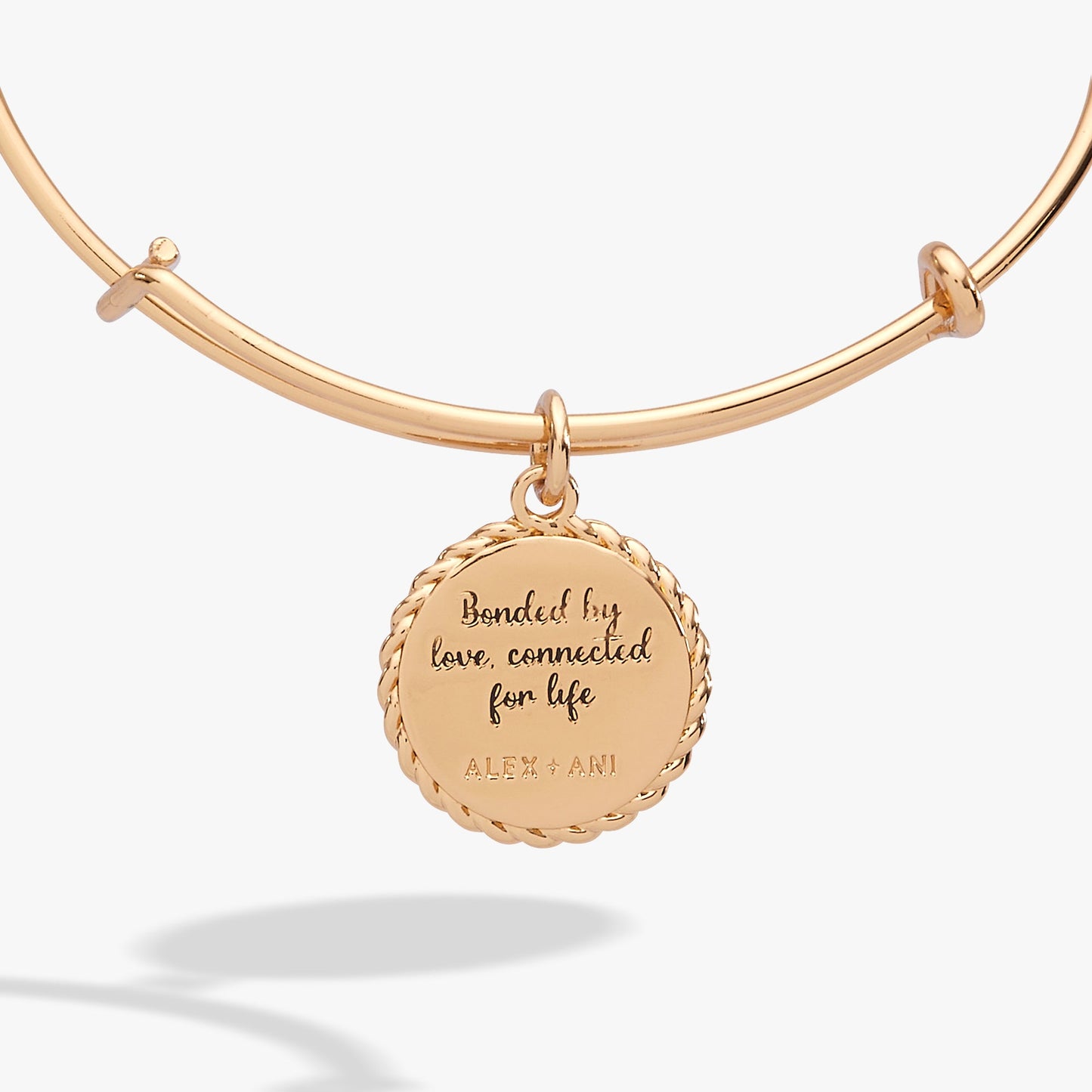 Mom 'Bonded By Love, Connected For Life' Charm Bangle - Alex and Ani