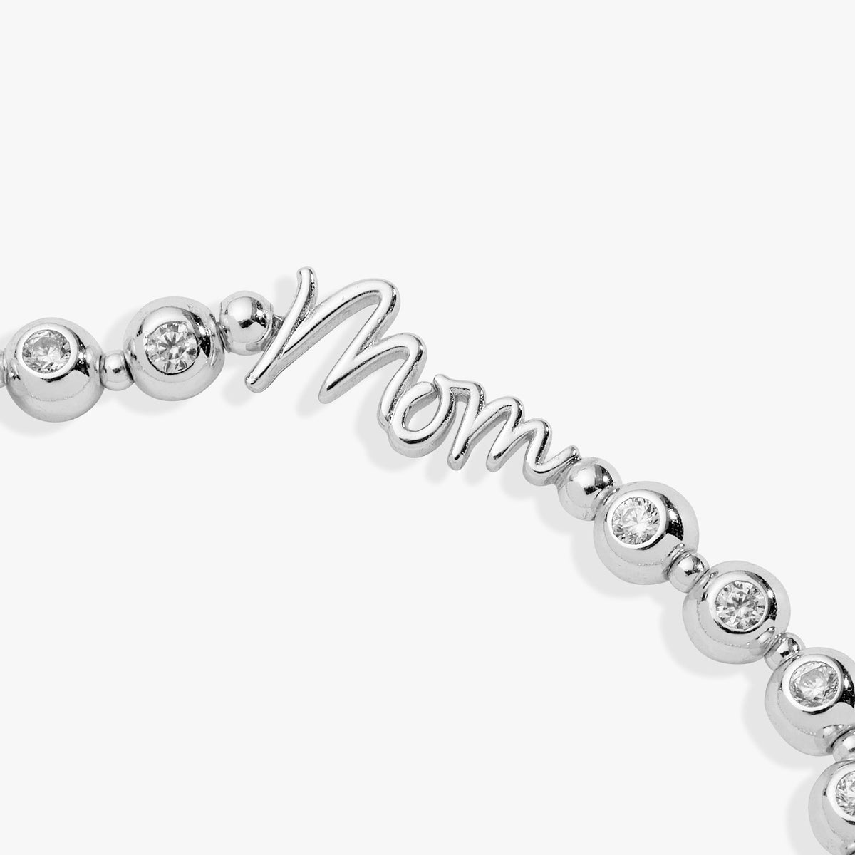 Mom Elongated Crystal Stretch Bracelet - Alex and Ani - Detail View 4