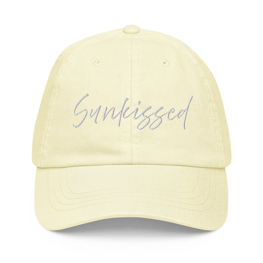 Sunkissed Embroidered Baseball Cap - Back View