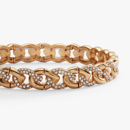 Pave Curb Chain Stretch Bracelet - Alex and Ani - Detail View 5