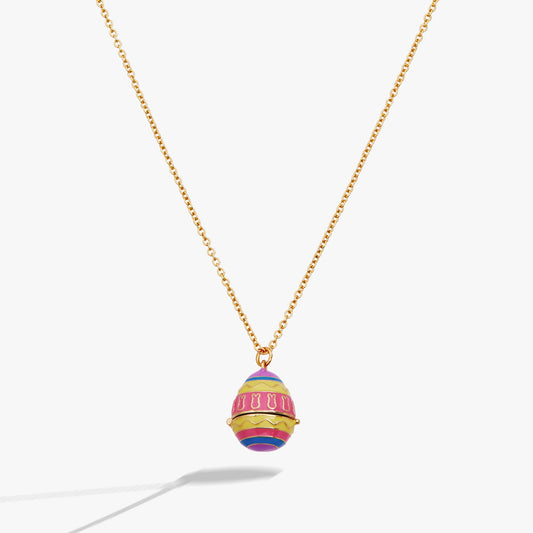 PEEPS® Easter Egg Pendant Necklace - Alex and Ani - Front View