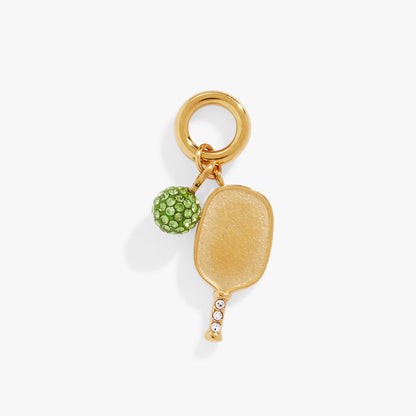 Pickleball Duo Interchangeable Charm - Alex and Ani - Front View