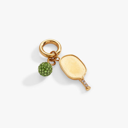 Pickleball Duo Interchangeable Charm - Alex and Ani - Back View