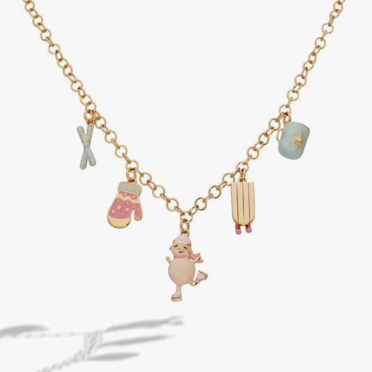 Winter Wonderland Multi-Charm Necklace - Alex and Ani - Front View