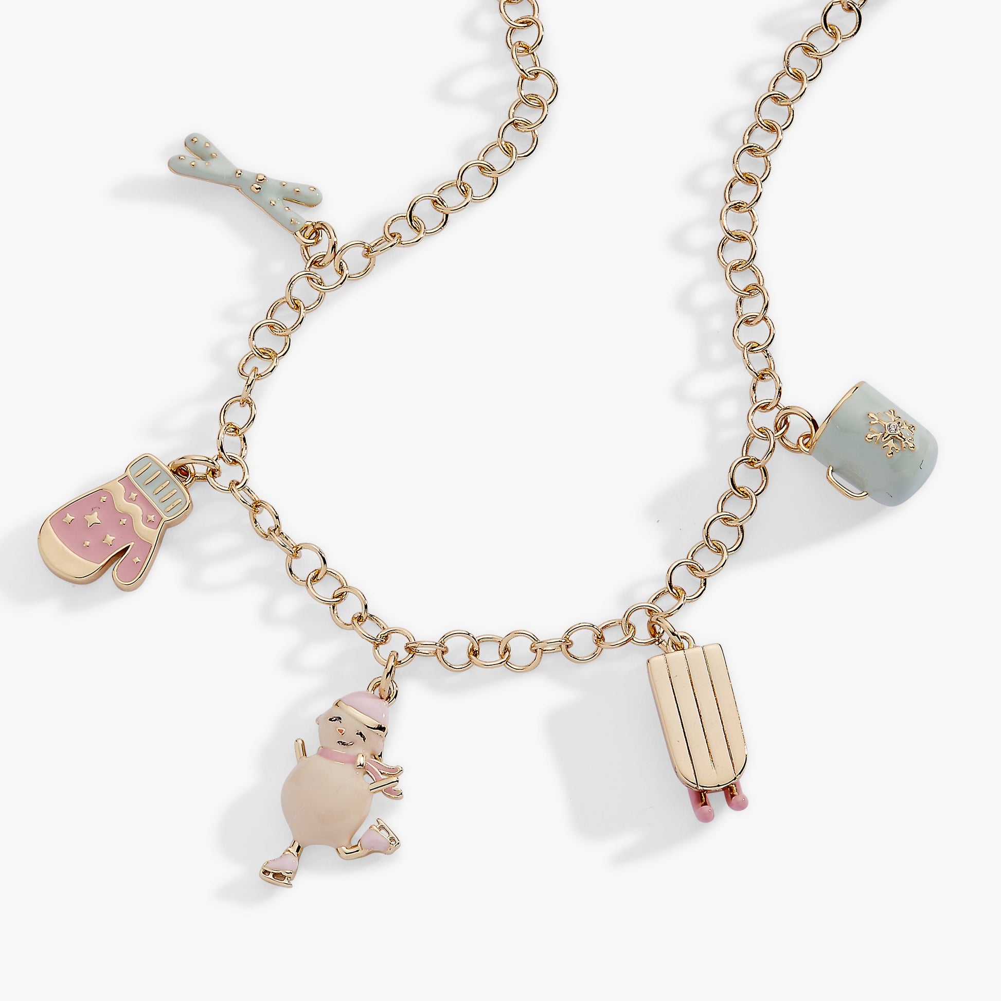 Winter Wonderland Multi-Charm Necklace - Alex and Ani - Detail View 5