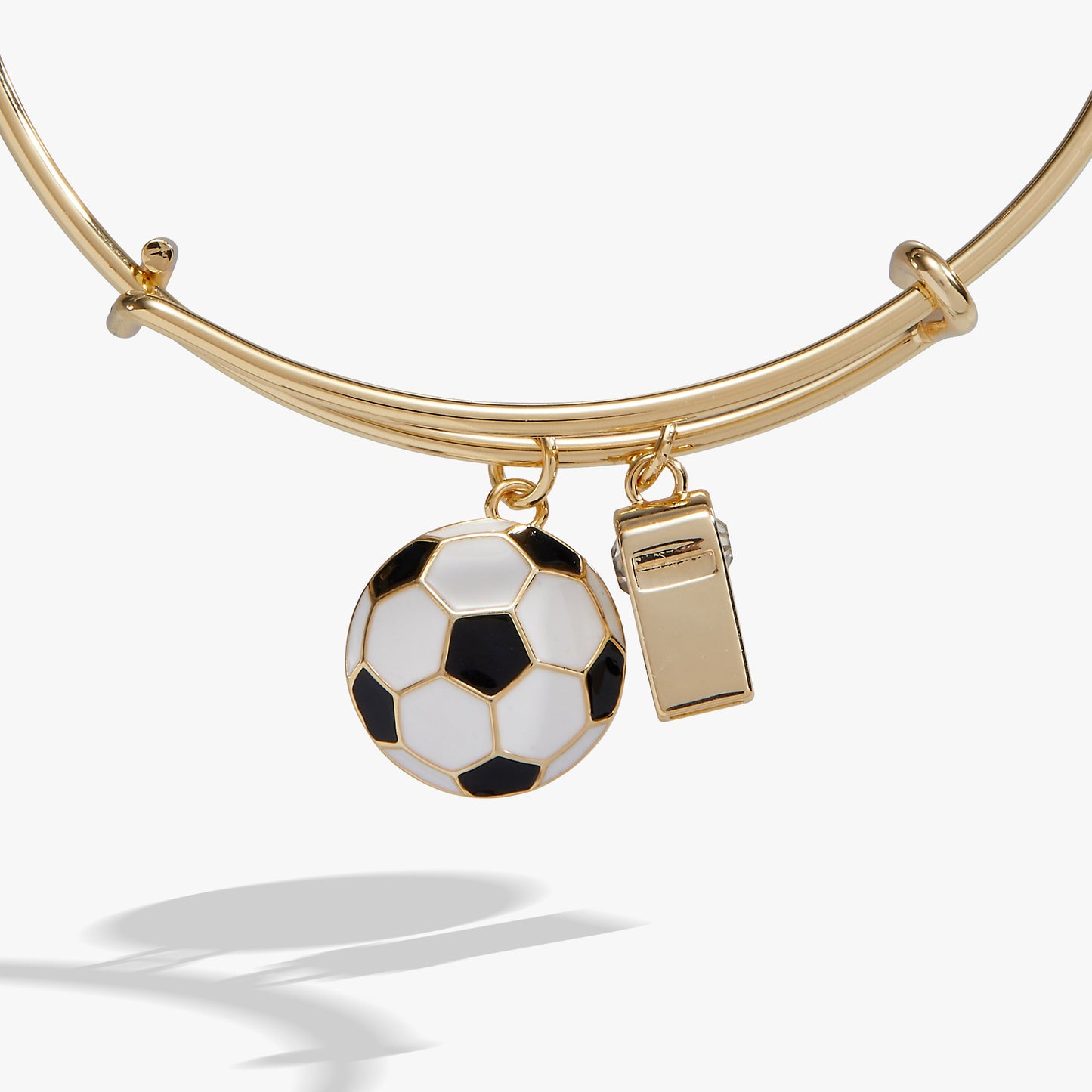 Soccer & Whistle Charm Bangle - Alex and Ani