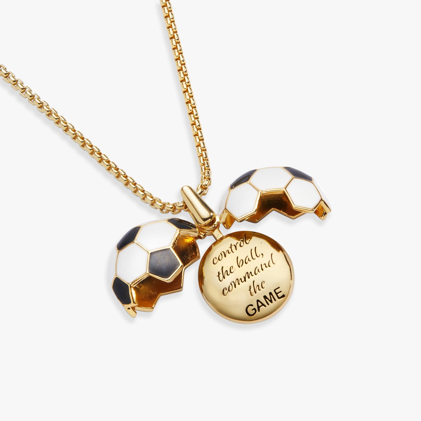 Soccer Ball Locket Necklace - Alex and Ani