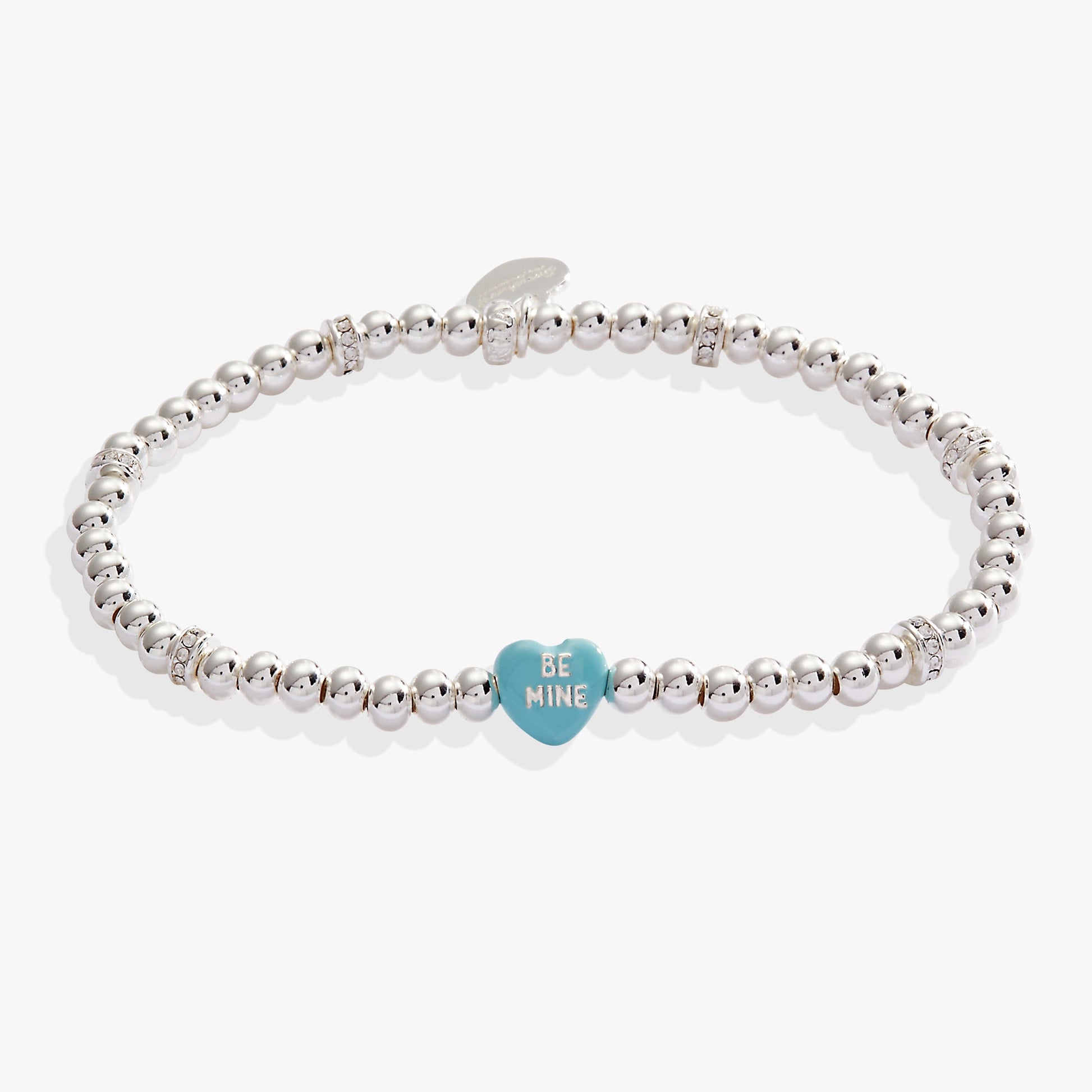 Sweethearts® “Be Mine” Stretch Bracelet - Alex and Ani - Front View