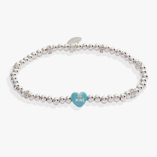 Sweethearts® “Be Mine” Stretch Bracelet - Alex and Ani - Front View