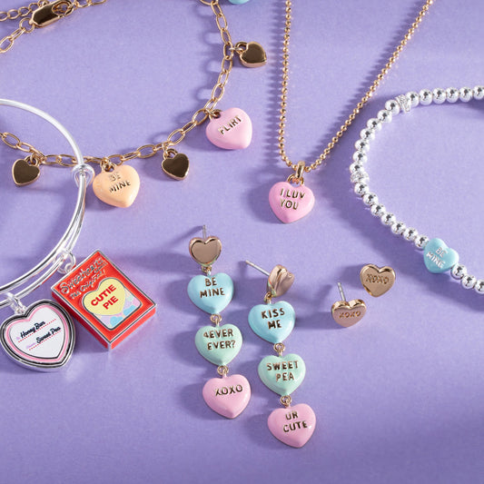Sweethearts® 'XOXO' Stud Earrings - Alex and Ani - Back View