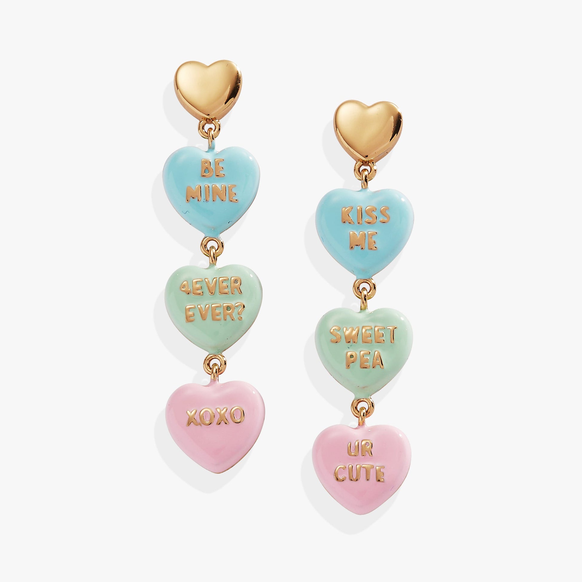 Sweethearts® Statement Drop Earrings - Alex and Ani - Front View