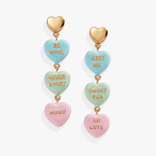 Sweethearts® Statement Drop Earrings - Alex and Ani - Front View