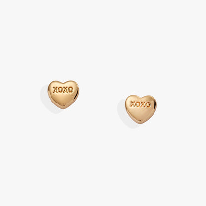 Sweethearts® 'XOXO' Stud Earrings - Alex and Ani - Front View
