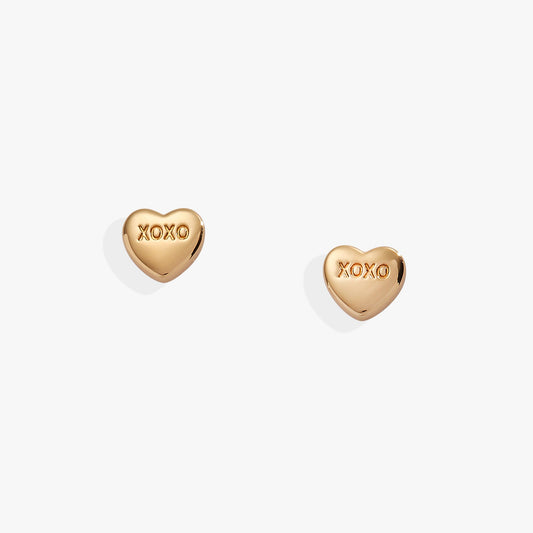 Sweethearts® 'XOXO' Stud Earrings - Alex and Ani - Front View