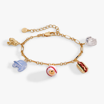 Baseball Charm Bracelet - Alex and Ani