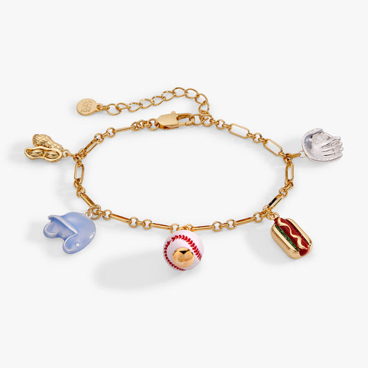 Baseball Charm Bracelet - Alex and Ani