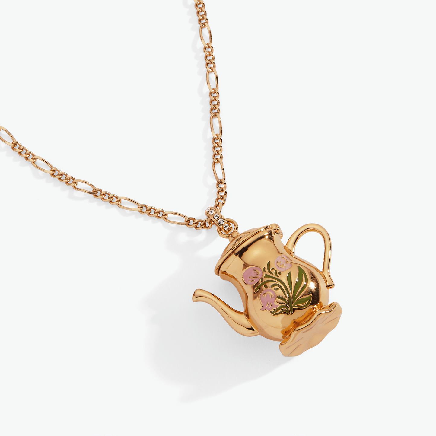 Tea Party Locket Pendant Necklace - Alex and Ani