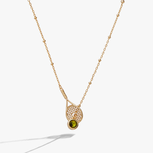 Tennis Racket Necklace - Alex and Ani
