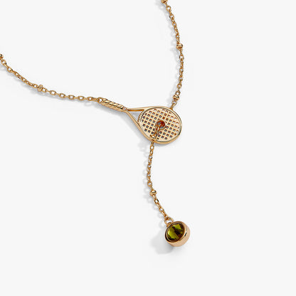 Tennis Racket Necklace - Alex and Ani