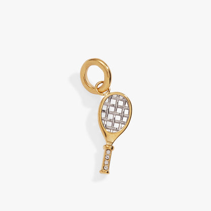 Tennis Racket Interchangeable Charm - Alex and Ani - Front View