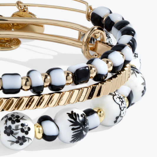 Toile Beaded Bangle Set of 3 - Alex and Ani - Back View