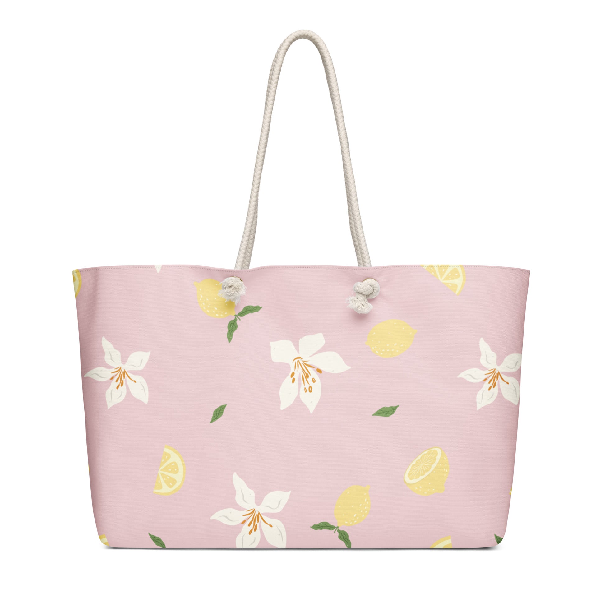 Pink Lemonade Oversized Weekender Bag - Detail View 5