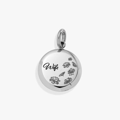Wife Flower Disc Charm - Alex and Ani - Detail View 5